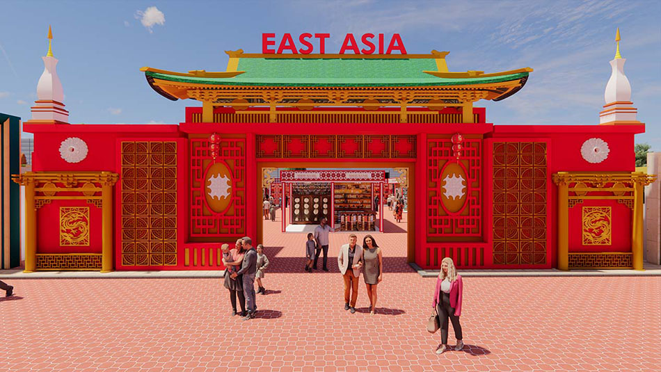 East Asia pavilion