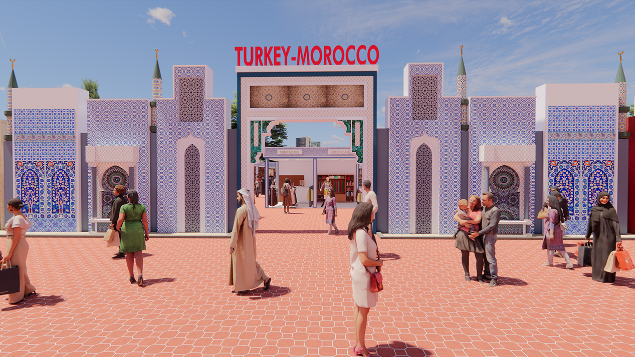 Turkey & Morocco pavilion